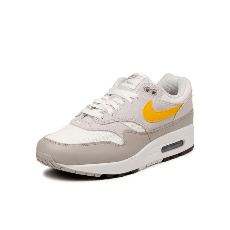 Nike Sneakers En Cuir|Chaussures De Running Retro*Air Max 1 Essential Summit White / University Gold / Vast Grey