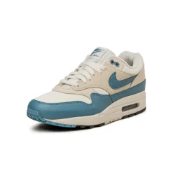 Nike Sneakers Blancs|Chaussures De Running Retro*Air Max 1 Essential Soft Pearl / Smokey Blue / Light Khaki / Black