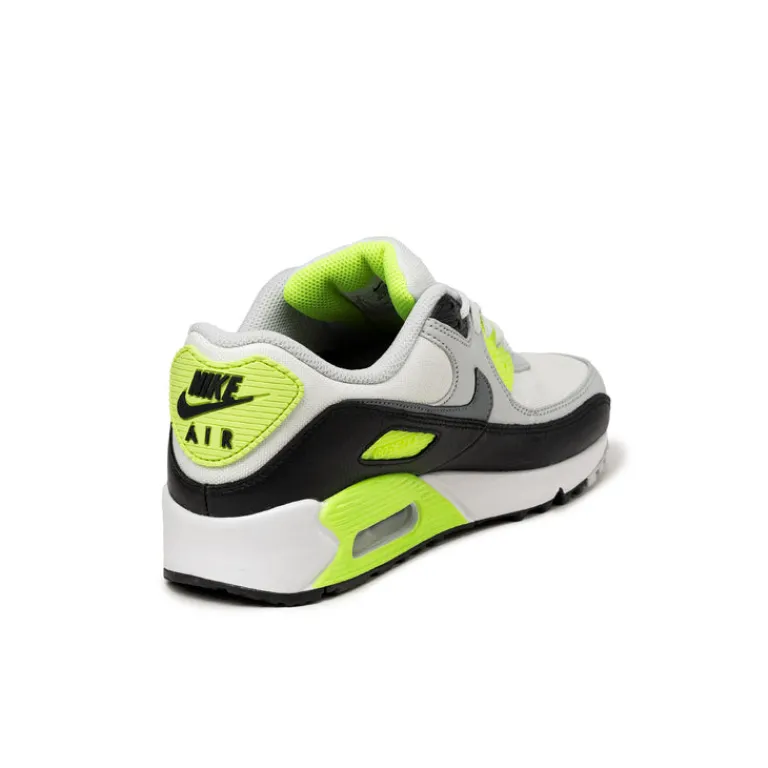 Nike Sneakers Imperméables|Sneakers En Cuir*Air Max 90 *GTX* Summit White / Cool Grey / Volt / Black