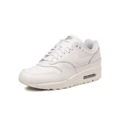 Nike Sneakers En Cuir|Sneakers Blancs*Air Max 1 PRM *Snakeskin* White / White / Pure Platinum / White