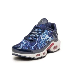 Nike Sneakers Végétaliens|Chaussures De Running Retro*Air Max Plus *Eclair Lightning* Midnight Navy / Midnight Navy / Salsa Red