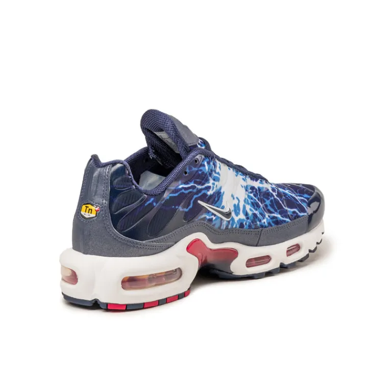 Nike Sneakers Végétaliens|Chaussures De Running Retro*Air Max Plus *Eclair Lightning* Midnight Navy / Midnight Navy / Salsa Red
