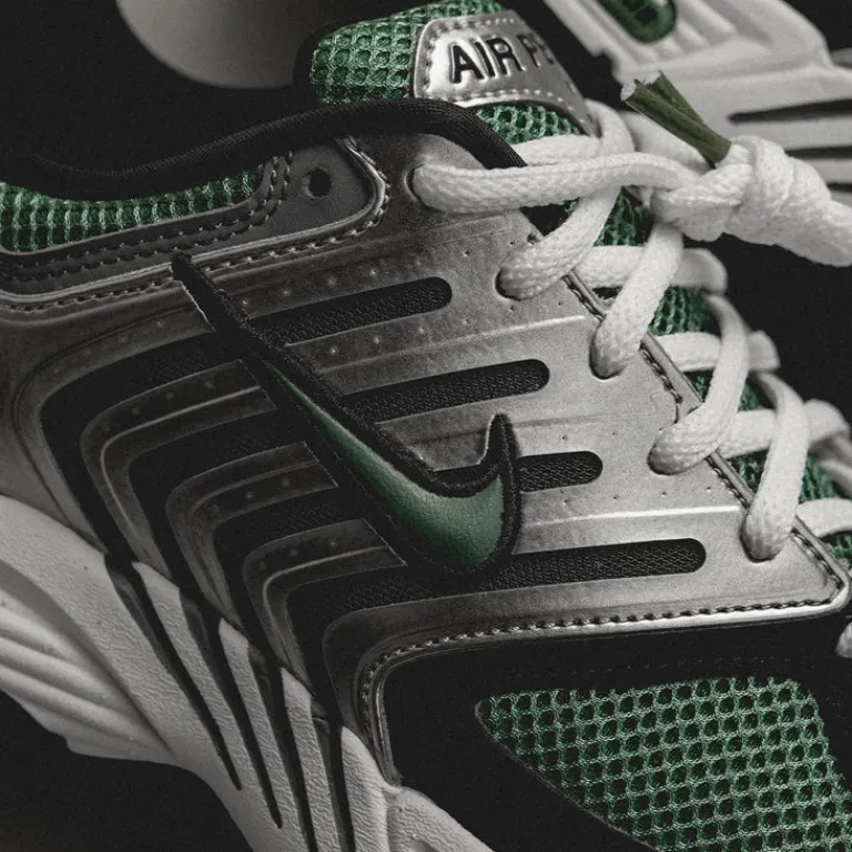 Nike Sneakers En Cuir|Chaussures De Running Retro*Air Pegasus 2005 Metallic Silver / Bicoastal / Black / White