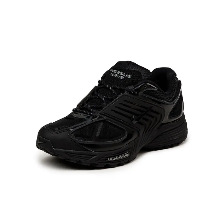 Nike Sneakers En Cuir|Chaussures De Running Retro*Air Pegasus Wave Black / Black / Anthracite / Cyber