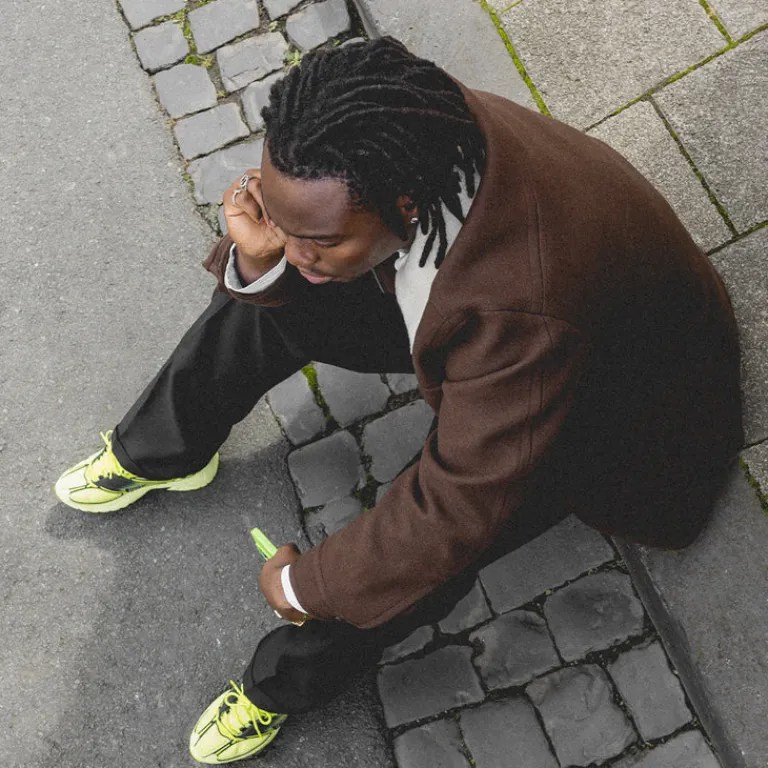 Nike Sneakers En Cuir|Chaussures De Running Retro*Air Pegasus Wave Light Lemon Twist / Black / Cyber