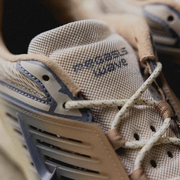 Nike Sneakers En Cuir|Chaussures De Running Retro*Air Pegasus Wave PRM Light Orewood Brown / Ashen Slate / Phantom / Hemp