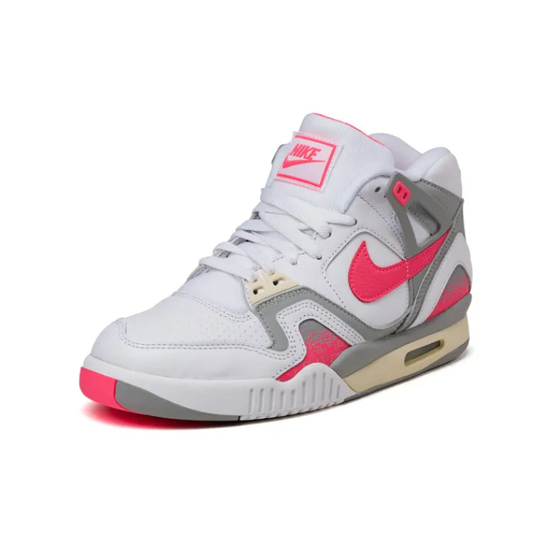Nike Sneakers Montantes|Sneakers En Cuir*Air Tech Challenge 2 *Racer Pink* White / Racer Pink / Light Smoke Grey