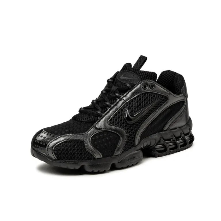 Nike Sneakers En Cuir|Chaussures De Running Retro*Air Zoom Spiridon Cage 2 Black / Black / Anthracite / Smoke
