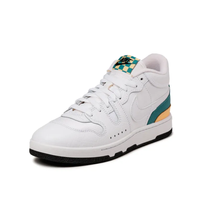 Nike Sneakers Montantes|Sneakers En Cuir*Attack *Year of the Snake* White / White / Mineral Teal / Melon Tint