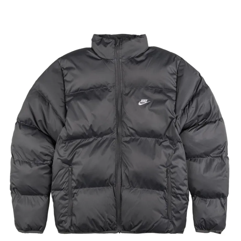 Nike Gilets*Club Puffer Jacket Iron Grey / White