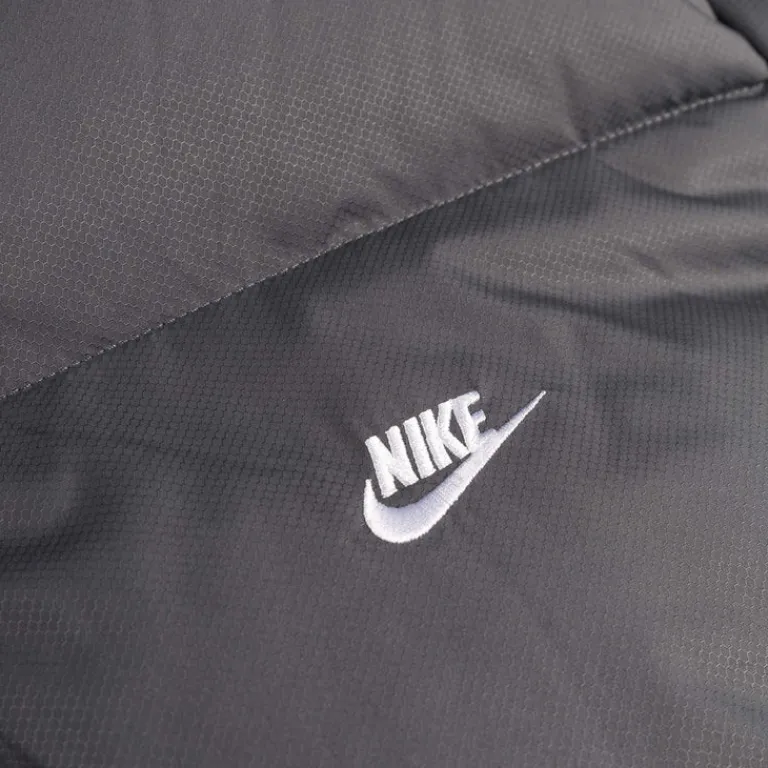 Nike Gilets*Club Puffer Jacket Iron Grey / White