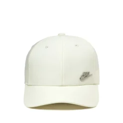 Nike Alle Anzeigen|Caps & Bucket Hats*Dri-Fit Club Structured Metal Logo Cap Coconut Milk / Metallic Silver