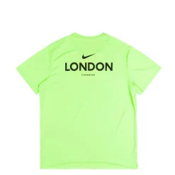 Nike Running|T-Shirts*Dri-FIT Miler UV Running T-Shirt Lime Blast