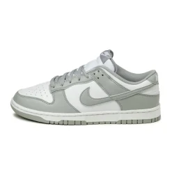 Nike Sneakers En Cuir*Dunk Low Retro White / Light Smoke Grey / White