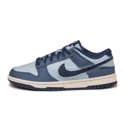 Nike Sneakers En Cuir*Dunk Low Retro SE *Denim* Light Armory Blue / Midnight Navy