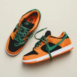 Nike Sneakers En Cuir*Dunk Low SP *Ceramic* Black / Nori / Ceramic