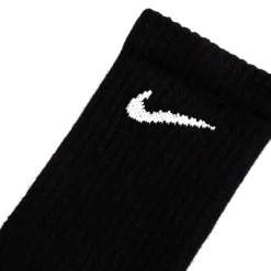 Nike Chaussettes*Everyday Cushioned Crew Socks 3 Pack Black / White