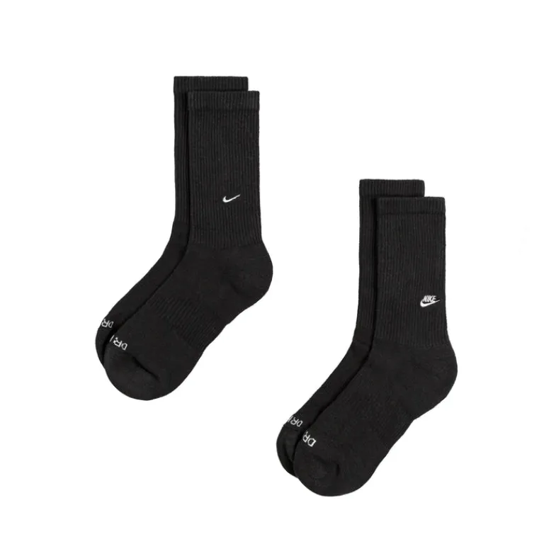Nike Chaussettes*Everyday Cushioned Crew Socks (2 Pairs) Black / White