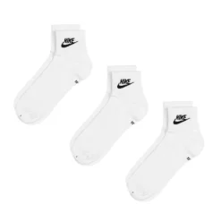 Nike Chaussettes*Everyday Essential Ankle Socks 3 Pack White / Black
