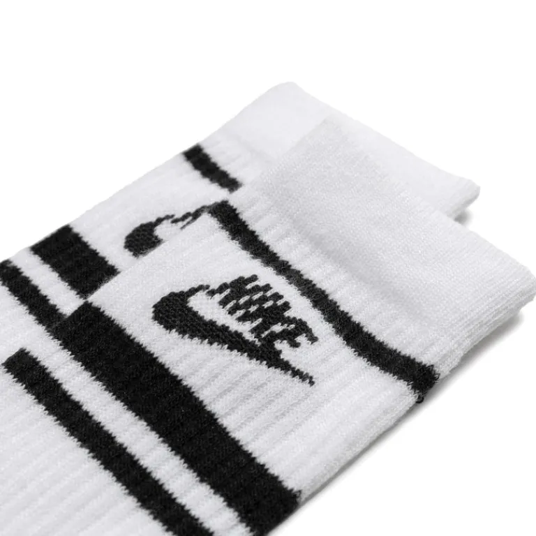 Nike Chaussettes*Everyday Essential Crew Socks 3 Pack White / Black / Black