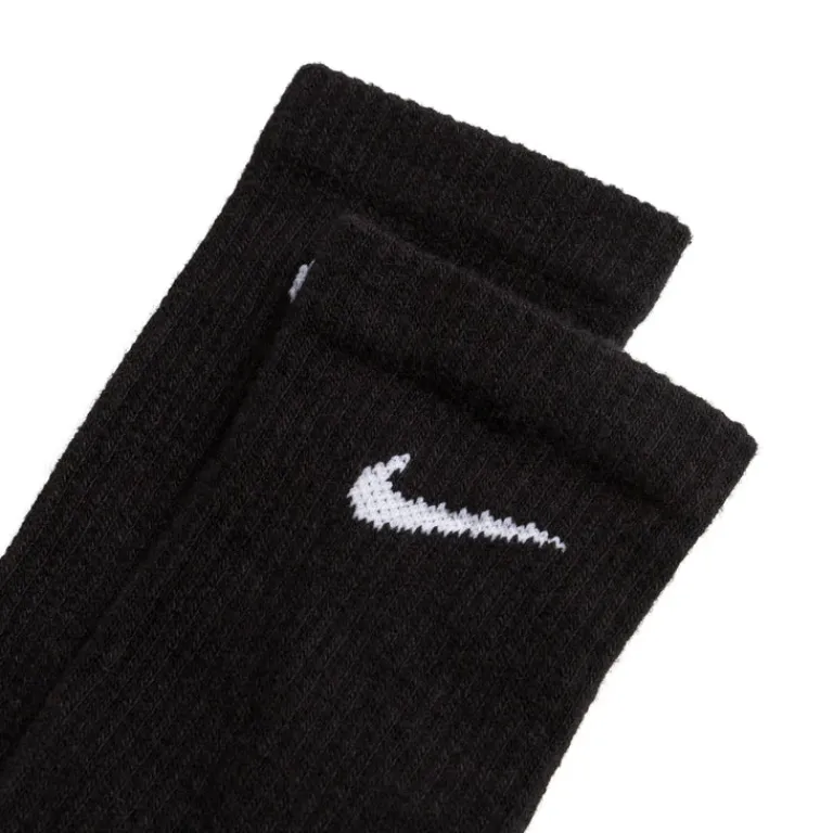 Nike Chaussettes*Everyday Plus Cushioned Crew Socks 6 Pack Black / White