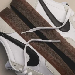Nike Sneakers En Cuir|Baskets Décontractées Terrace*Killshot 2 *Leather* White / Black / Light Silver / Gum / Dark Brown
