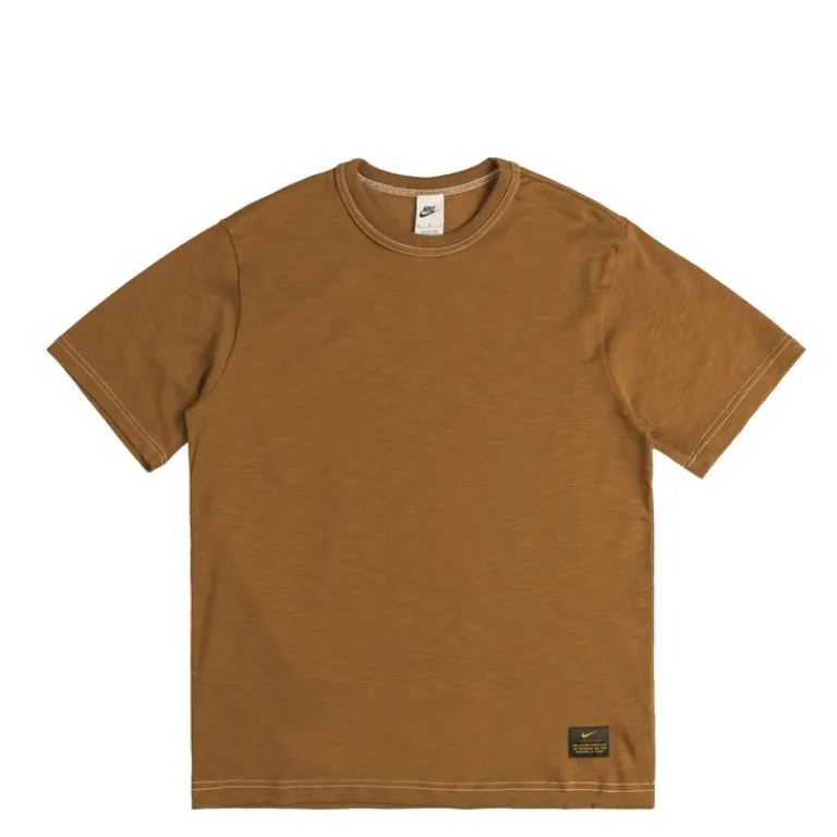 Nike T-Shirts*Life Knit Top Light British Tan / Phantom