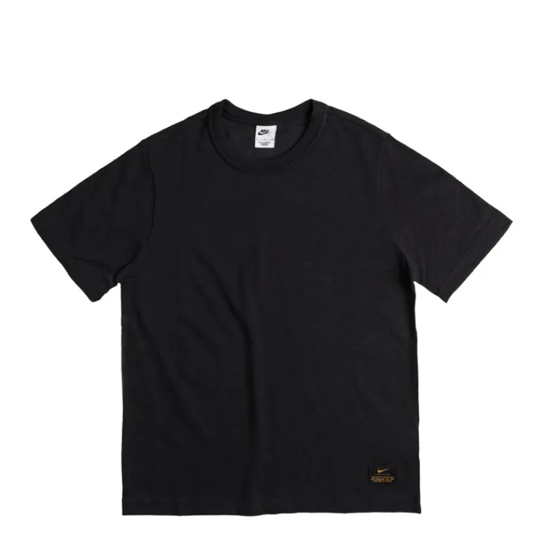 Nike T-Shirts*Life Knit Top Black / Black