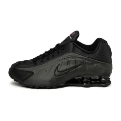 Nike Sneakers Végétaliens|Chaussures De Running Retro*Shox R4 Black / Black / Black / Bright Crimson