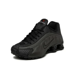 Nike Sneakers Végétaliens|Chaussures De Running Retro*Shox R4 Black / Black / Black / Bright Crimson