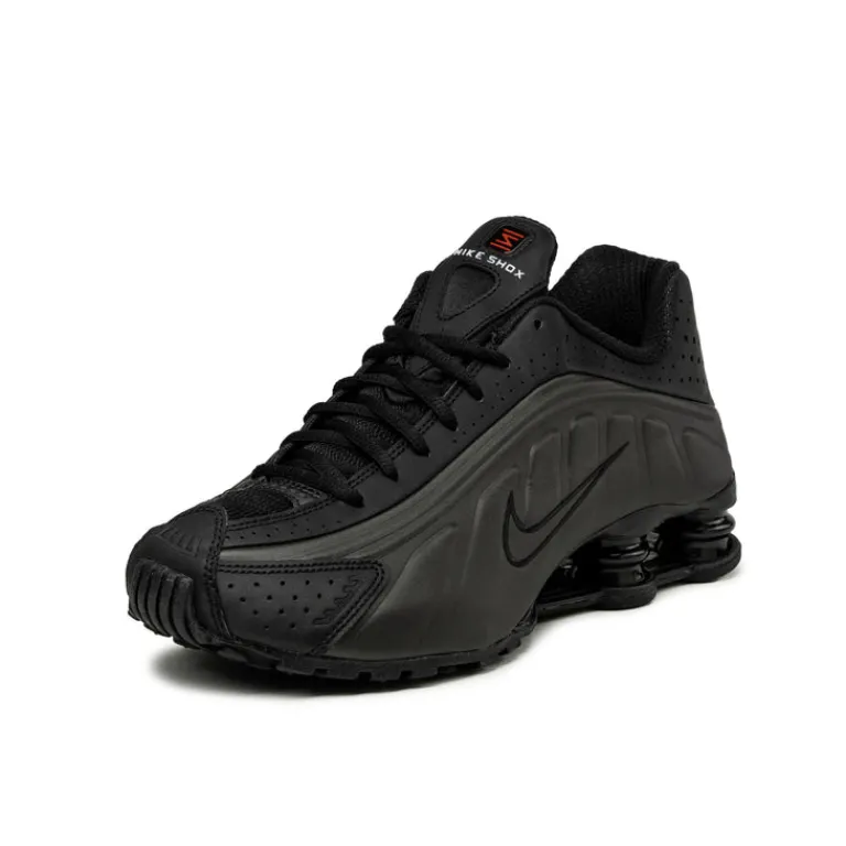 Nike Sneakers Végétaliens|Chaussures De Running Retro*Shox R4 Black / Black / Black / Bright Crimson