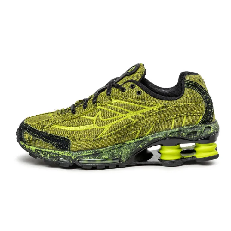 Nike Sneakers En Cuir|Chaussures De Running Retro*Shox Ride 2 PRM Black / Bright Cactus / Cyber / Volt
