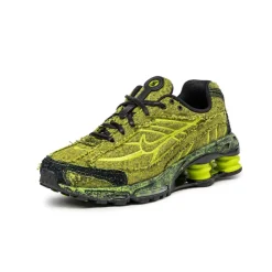 Nike Sneakers En Cuir|Chaussures De Running Retro*Shox Ride 2 PRM Black / Bright Cactus / Cyber / Volt