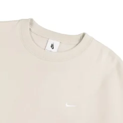 Nike Pullover*Solo Swoosh Crewneck Light Bone / White