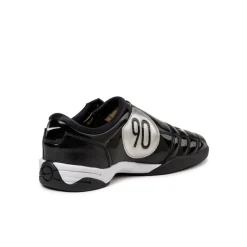 Nike Sneakers En Cuir*T90 SP Black / White / Metallic Silver