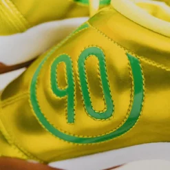 Nike Sneakers En Cuir*T90 SP Dynamic Yellow / Green Spark / Gum Med Brown