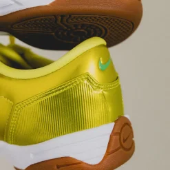 Nike Sneakers En Cuir*T90 SP Dynamic Yellow / Green Spark / Gum Med Brown