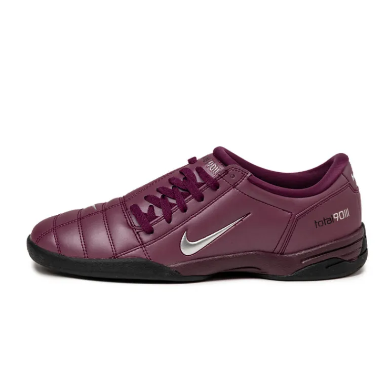 Nike Sneakers En Cuir*T90 SP Bordeaux / Metallic Silver / Black