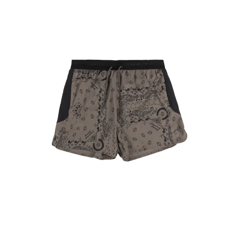 Nike Running|Shorts*Trail Dri-FIT 6" Brief-Lined Running Shorts Cave Stone / Black