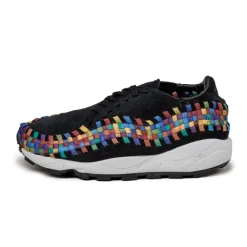Nike Sneakers En Cuir|Chaussures De Running Retro*Wmns Air Footscape Woven Black / Black / White