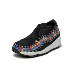 Nike Sneakers En Cuir|Chaussures De Running Retro*Wmns Air Footscape Woven Black / Black / White