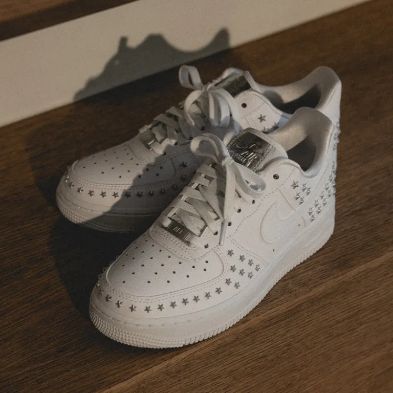 Nike Sneakers En Cuir|Sneakers Blancs*Wmns Air Force 1 '07 XX White / White / White
