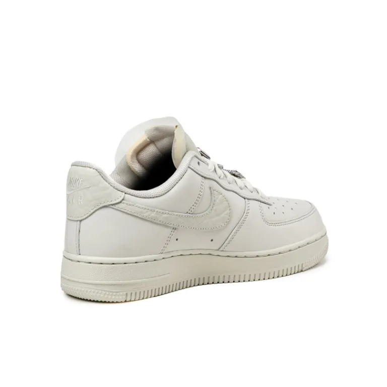 Nike Sneakers En Cuir|Sneakers Blancs*Wmns Air Force 1 Low Premium Light Bone / Light Bone / Kelly Green
