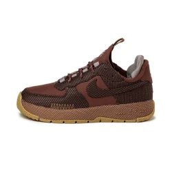 Nike Sneakers En Cuir*Wmns Air Force 1 *Wild* Dark Pony / Dark Pony / Light Violet Ore / Flax