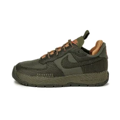 Nike Sneakers En Cuir*Wmns Air Force 1 *Wild* Cargo Khaki / Cargo Khaki / Sequoia / Flax