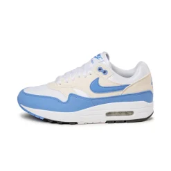 Nike Sneakers Blancs|Chaussures De Running Retro*Wmns Air Max 1 White / Royal Pulse / Phantom / Black