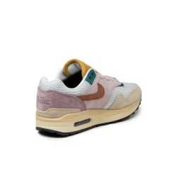 Nike Sneakers En Cuir|Chaussures De Running Retro*Wmns Air Max 1 '87 PRM Grain / Rugged Orange / Plum Fog / Violet Dust