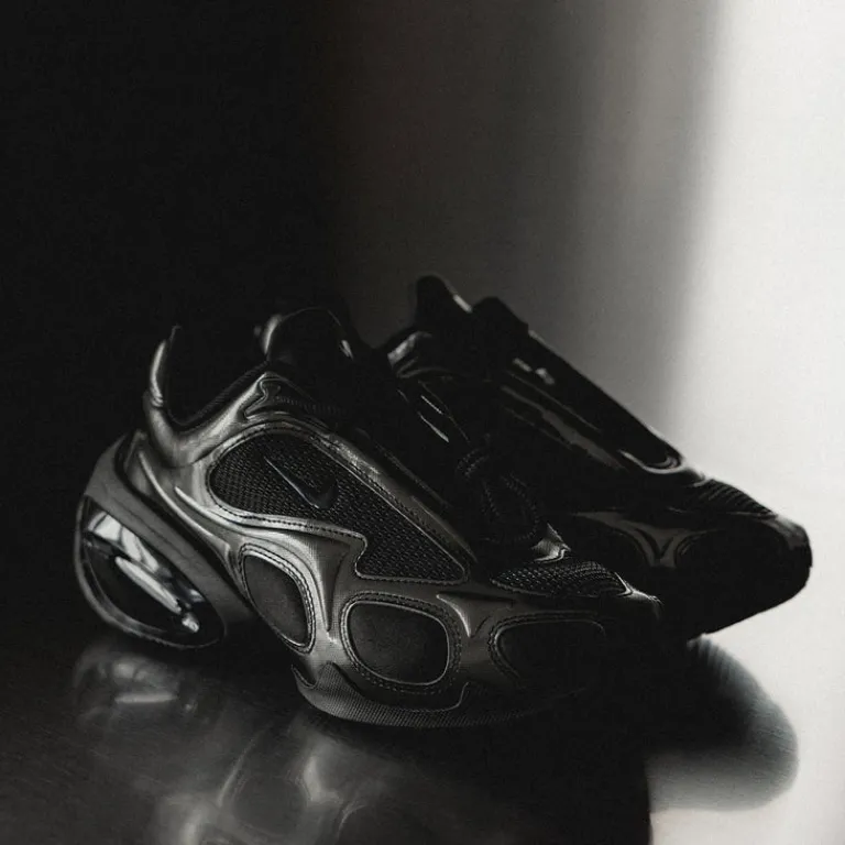 Nike Sneakers Végétaliens|Chaussures De Running Retro*Wmns Air Max Muse Black / Black / Metallic Silver