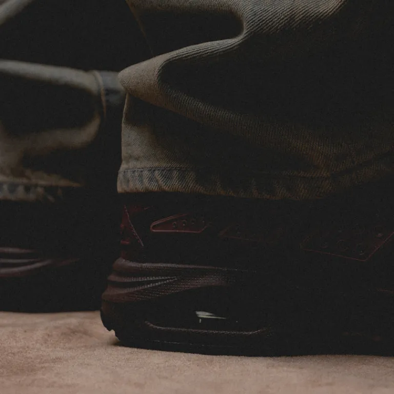 Nike Sneakers En Cuir|Chaussures De Running Retro*Wmns Air Max SNDR Burgundy Crush / Baltic Blue / Baroque Brown