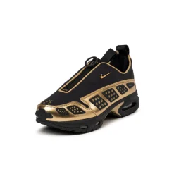 Nike Sneakers En Cuir|Chaussures De Running Retro*Wmns Air Max SNDR SE Black / Metallic Gold / Black / Dark Smoke Grey